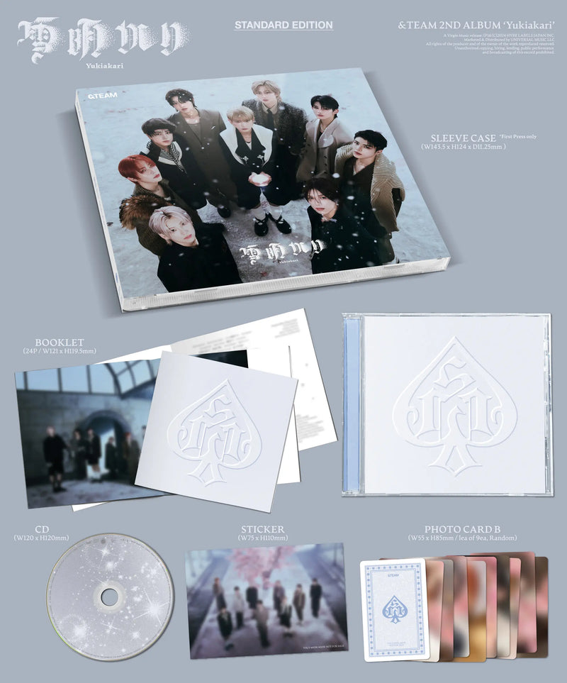 &TEAM - 2ND JAPAN ALBUM - YUKIAKARI (STANDARD EDITION)