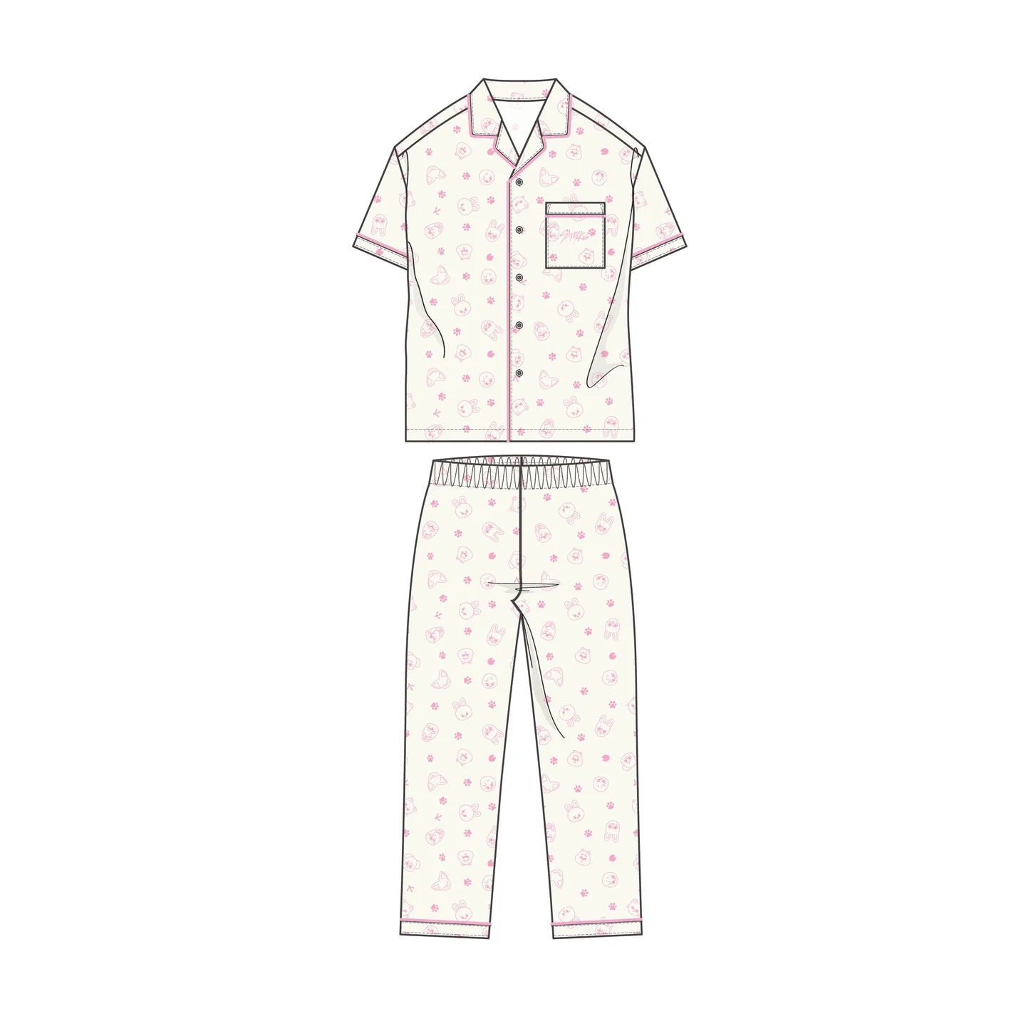 STRAY KIDS 6TH OFFICIAL FANCLUB STAY JAPAN - PAJAMA SET — Oh Seoul