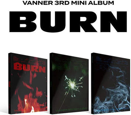 VANNER - 3RD MINI ALBUM - BURN (OHSEOULHAPPY EXCLUSIVE)