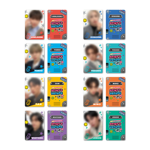 ATEEZ DAWN ファンミーティング トレカ 8枚セット PREORDER) ATEEZ 2025 FANMEETING ATINY'S VOYAGE - RANDOM TRADING