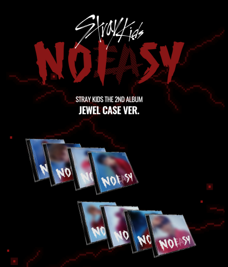 STRAY KIDS - 2ND ALBUM - NOEASY (JEWEL CASE VER.)