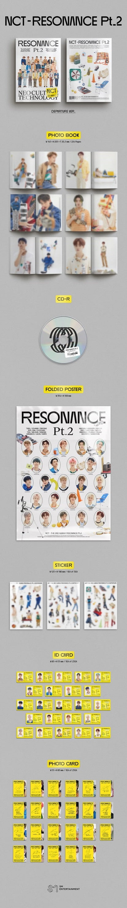 NCT - THE 2ND ALBUM - RESONANCE PT.2 (DEPARTURE VER.)