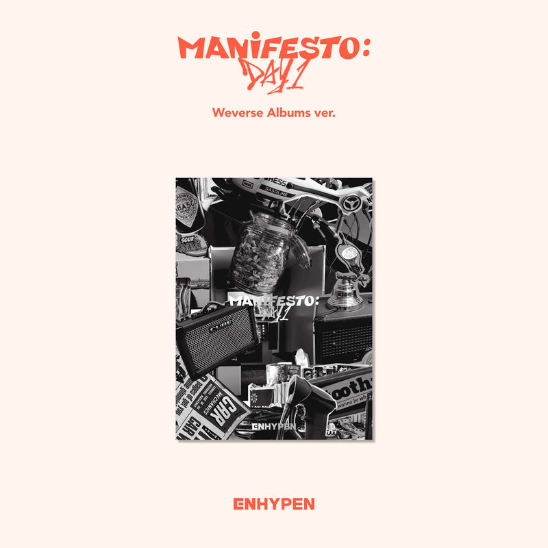 ENHYPEN - ALBUM - MANIFESTO : DAY 1 (WEVERSE ALBUM VER.)