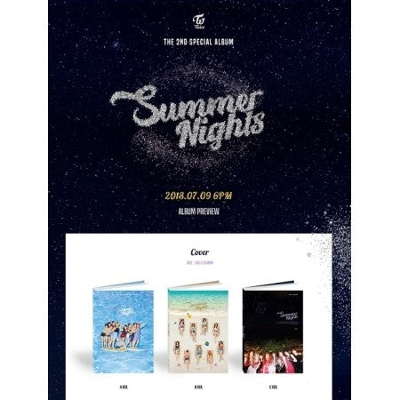 TWICE - 2ND SPECIAL ALBUM - SUMMER NIGHTS