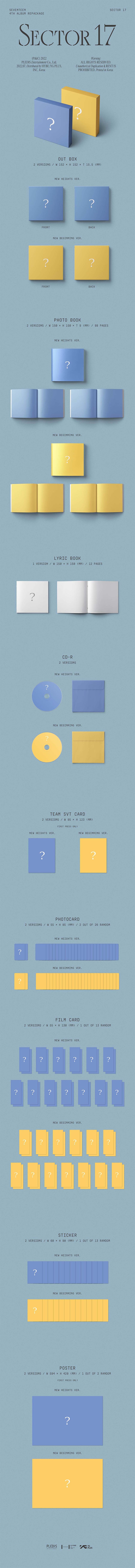 SEVENTEEN - 4TH REPACKAGE ALBUM - SECTOR 17