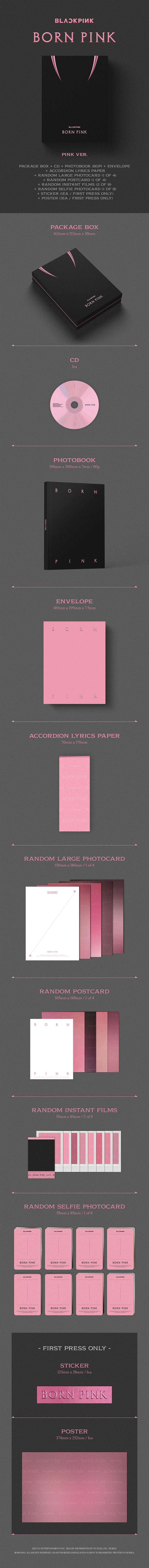 BLACKPINK - 2ND ALBUM - BORN PINK (BOX SET VER.)