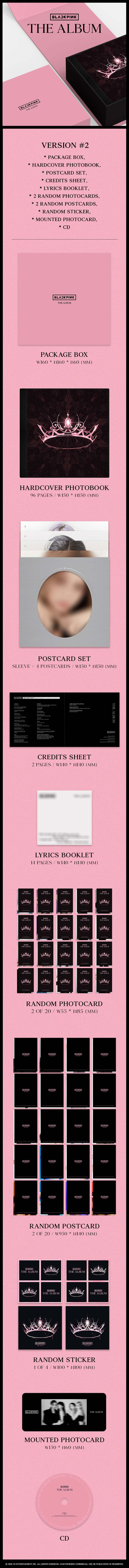 BLACKPINK - 1ST ALBUM - THE ALBUM