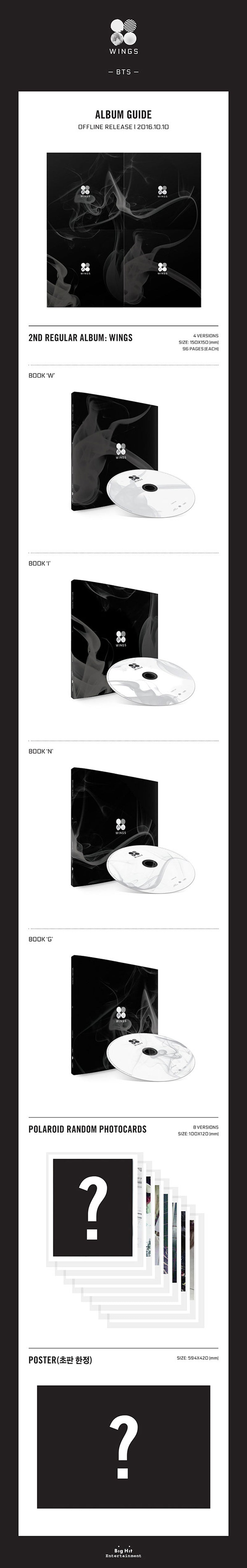 BTS - 2ND ALBUM - WINGS