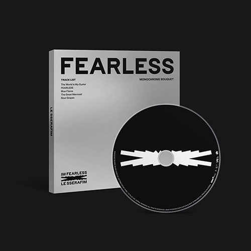 LE SSERAFIM - 1ST MINI ALBUM - FEARLESS (MONOCHROME BOUQUET VER.)