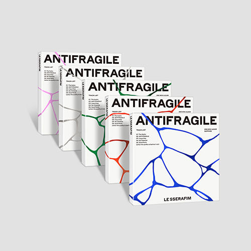 LE SSERAFIM - 2ND MINI ALBUM - ANTIFRAGILE (COMPACT VER.)