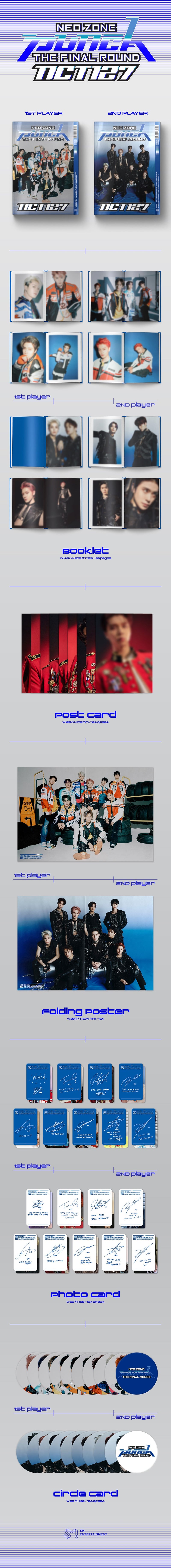 NCT 127 - 2ND REPACKAGE ALBUM - NEO ZONE : THE FINAL ROUND