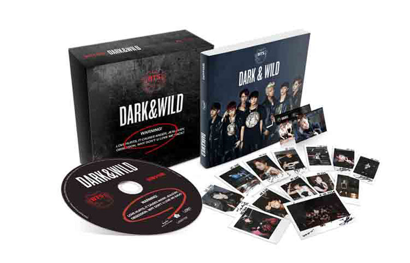 BTS - 1ST FULL ALBUM - DARK & WILD