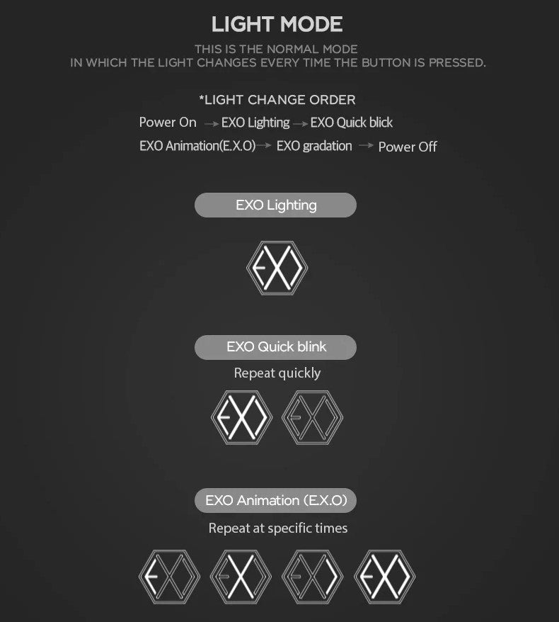 EXO - Official Light Stick Ver. 3 - Oh Seoul Happy Light Stick