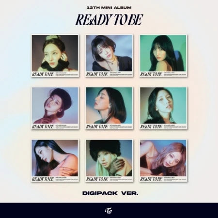 TWICE - 12TH MINI ALBUM - READY TO BE (RANDOM DIGIPACK VER.)