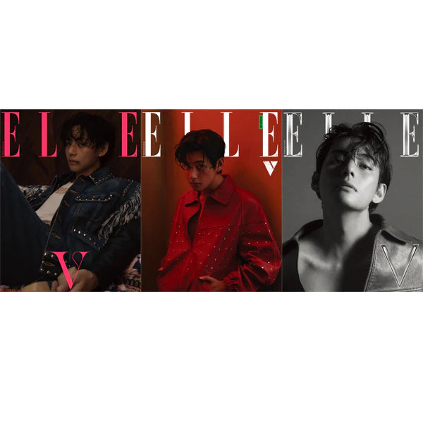 ELLE MAGAZINE 04-2023 - COVER : TAEHYUNG (V)