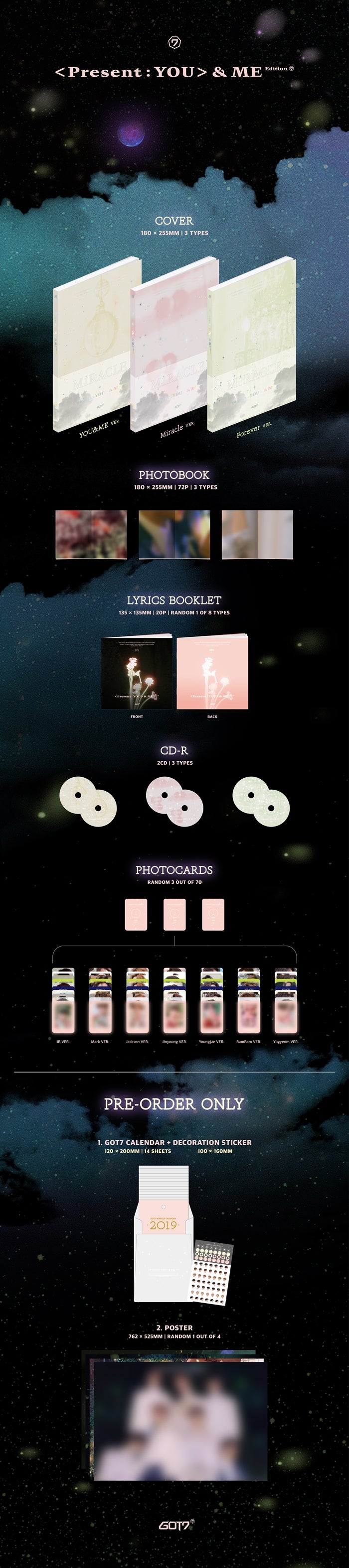 GOT7 - PRESENT: YOU & ME (EDITION)