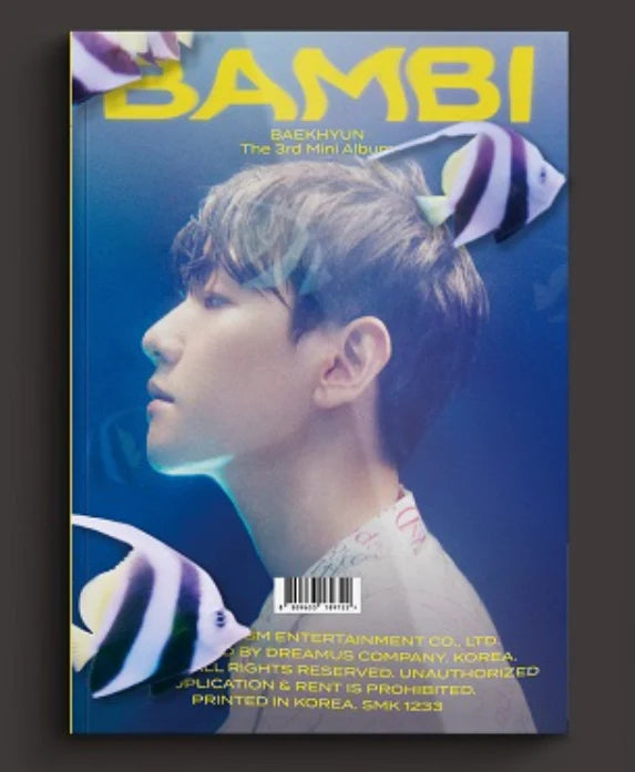 EXO - BAEKHYUN - 3RD MINI ALBUM - BAMBI (PHOTOBOOK VER.)