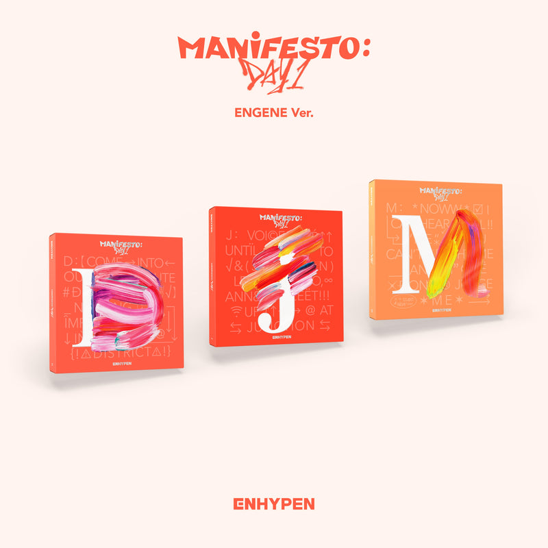 ENHYPEN - ALBUM - MANIFESTO : DAY 1 (ENGENE VER.)