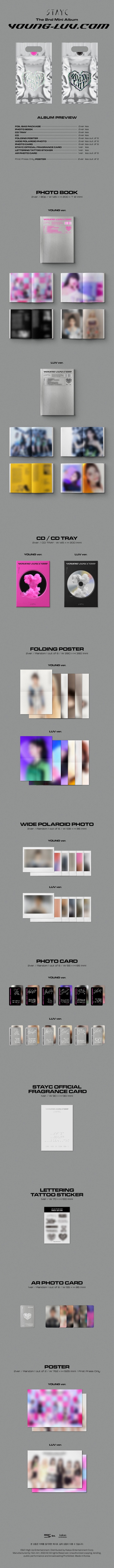 STAYC - 2ND MINI ALBUM - YOUNG-LUV.COM