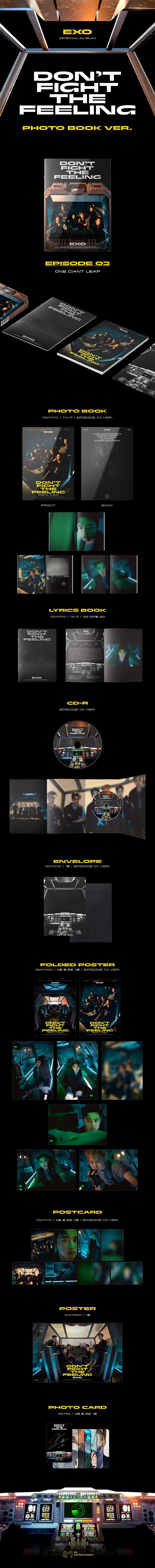EXO - SPECIAL ALBUM - DON'T FIGHT THE FEELING (PHOTOBOOK VER. 2)