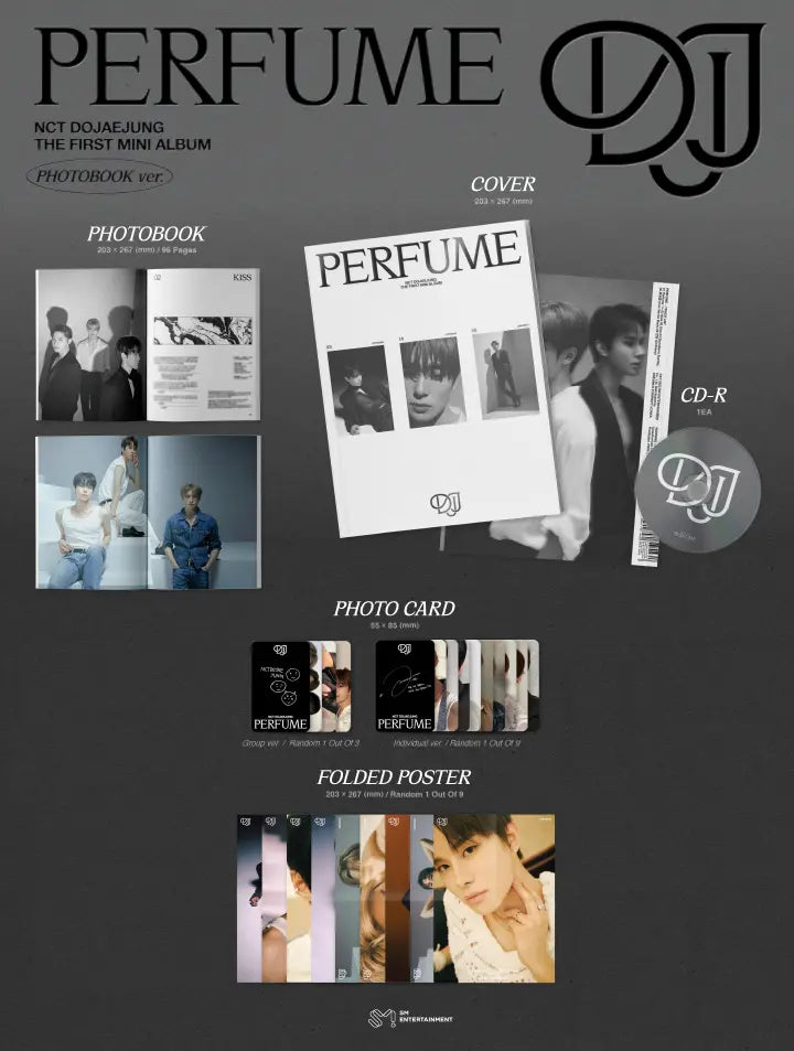 NCT - DOJAEJUNG - 1ST MINI ALBUM - PERFUME (PHOTOBOOK VER.)