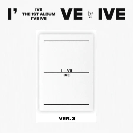 IVE - 1ST SINGLE ALBUM - I'VE IVE - Oh Seoul Happy VER. 3 Albums