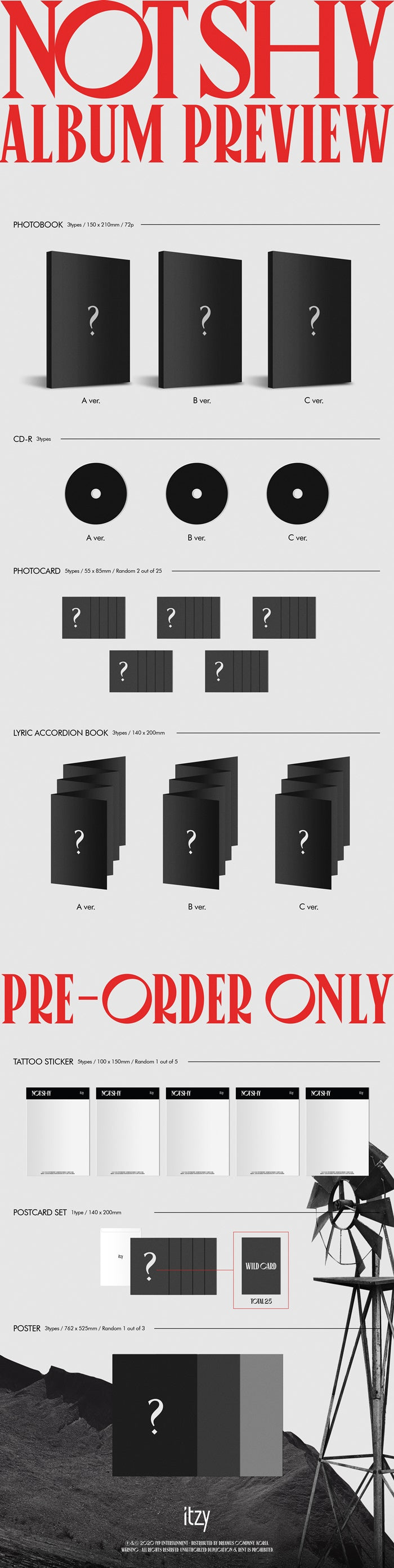 ITZY - ALBUM - NOT SHY