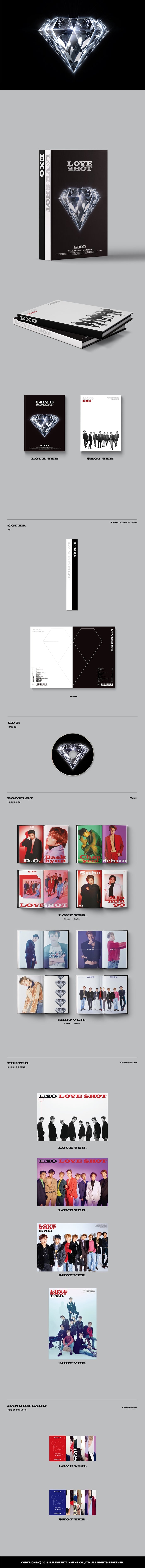 EXO - 5TH ALBUM - LOVE SHOT