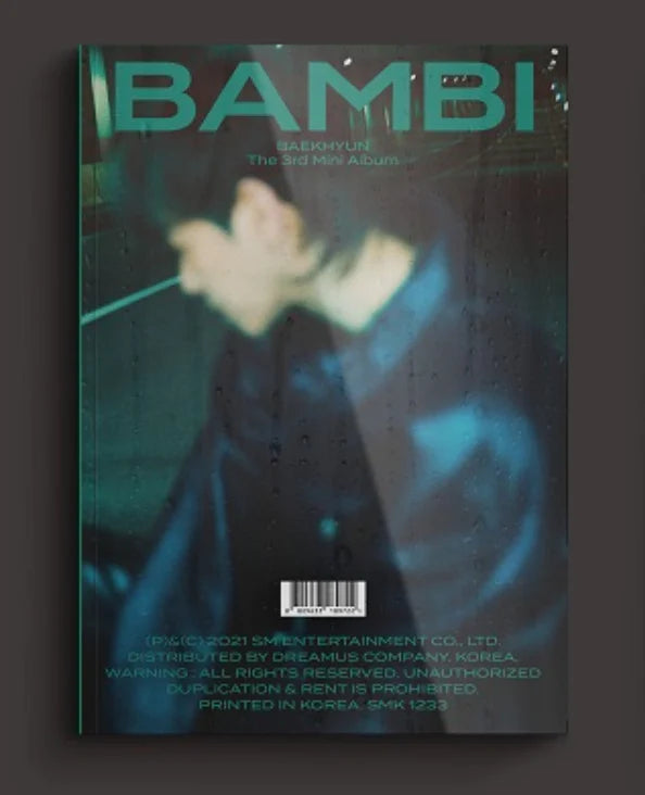 EXO - BAEKHYUN - 3RD MINI ALBUM - BAMBI (PHOTOBOOK VER.)