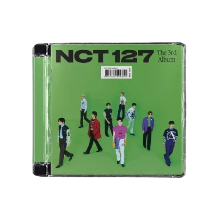 NCT 127 - 3RD ALBUM - STICKER (JEWEL CASE VER.) US VER. (RANDOM)
