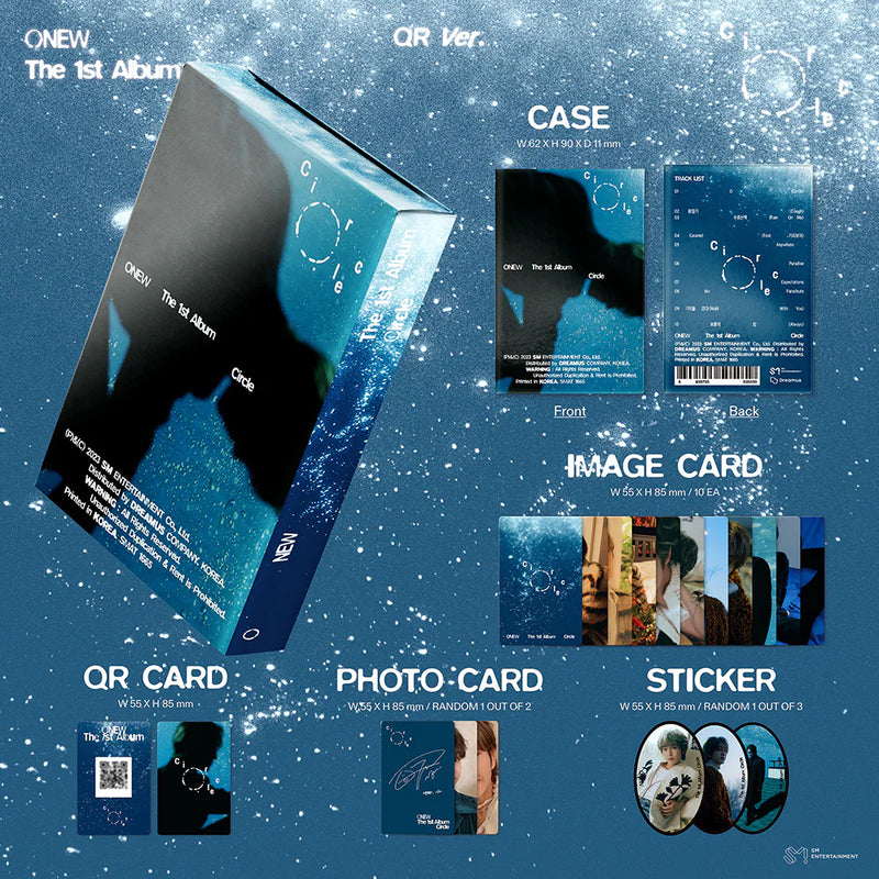 ONEW - SHINee - 1ST ALBUM - CIRCLE (QR VER.)